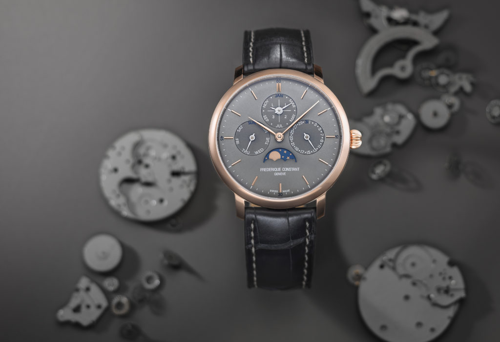 Frederique Constant Slimline Perpetual Calendar Manufacture 2019 Watch Available At Polo Luxury Nigeria